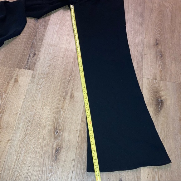 by the way x Revolve Aubrey Black Off-Shoulder Jumpsuit with Flared Legs - Picture 8 of 9